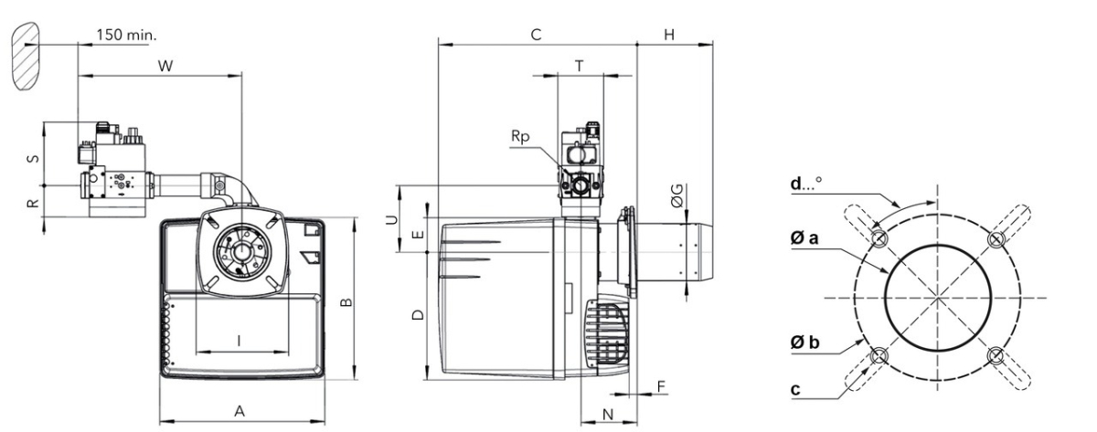 Размеры VG2.140Е